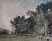 John Constable Landscape study:Scene in a park oil painting